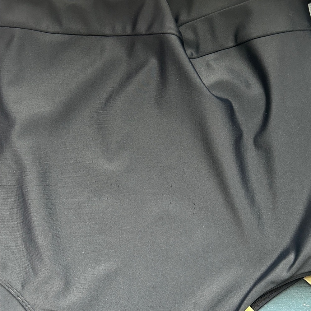 summersalt Black Ruffle One-Piece Swimsuit - Picture 3 of 4